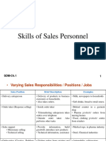 2 Skills of Sales Personnel