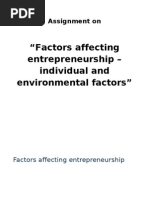Download Factors Affecting Entrepreneurship by shricancer SN44851045 doc pdf