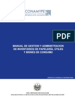 Manual de Gestion y Administracion de Papelería Útiles