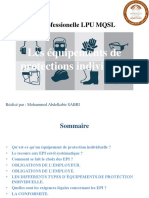 Equipements de Protection Individuelle - 2019