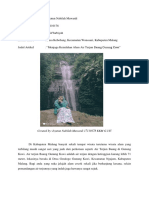 Artikel Menjaga Keindahan Alam Air Terjun Baung Gunung Kawi