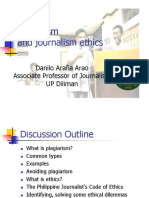 1 Plagiarism and Journalism Ethics (DepEd NTOT, 11 Dec 2017) .PPSX