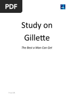 Study On Gillette: The Best A Man Can Get