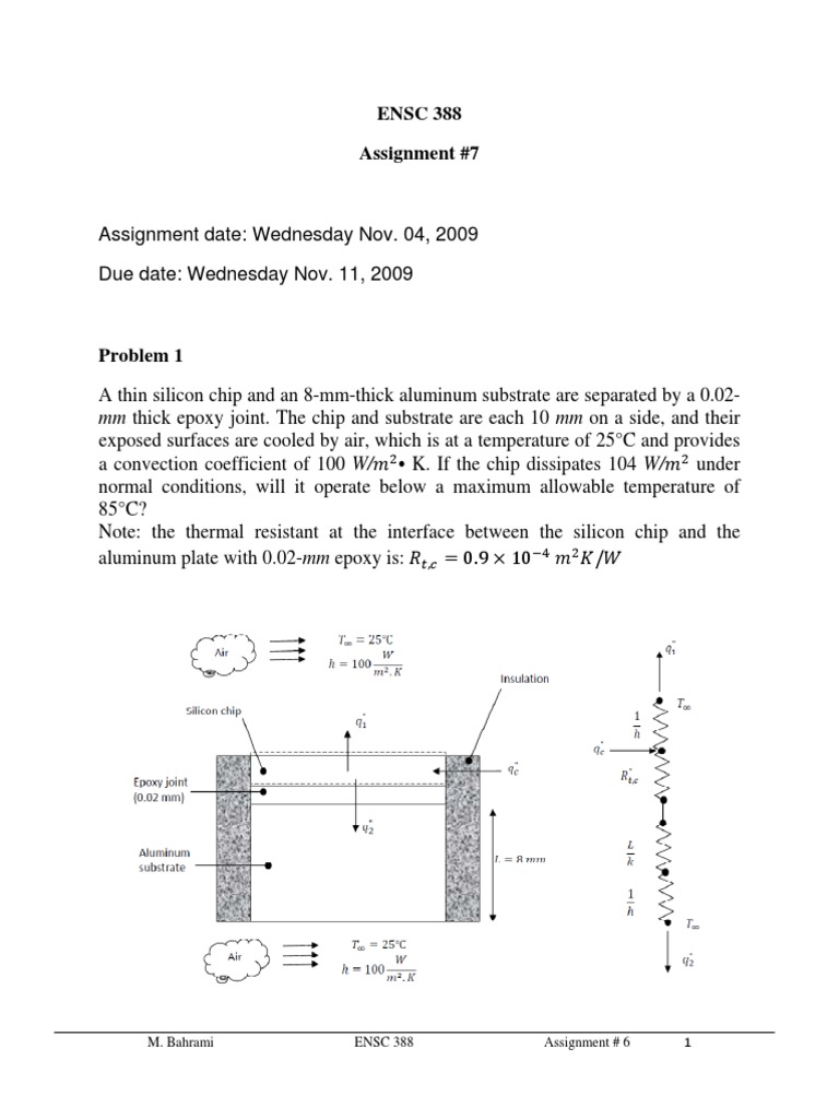 Heat Transfer Analysis in ENSC 388 | PDF | Thermal Conduction | Heat ...