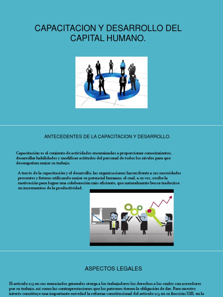Capacitación y Desarrollo del Capital Humano | PDF | Gestión de ...