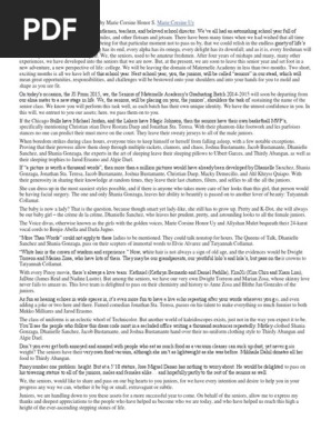 Prom Last Will and Testament Speech