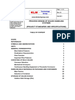 PROJECT STANDARDS AND SPECIFICATIONS Solid Handling Systems Rev01 PDF