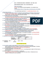 Examen 2019 ..Maestría en Salud Publica. Epidemiologia Basica