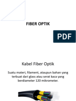 Materi FIBER OPTIK