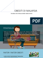 Isu-Isu Obesiti Di Malaysia