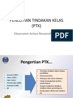 Penelitian Tindakan Kelas (PTK)