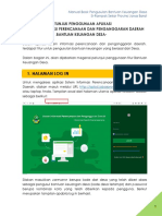 Manual Book Bantuan Keuangan Desa - Pengusul