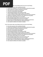 reading and writing test