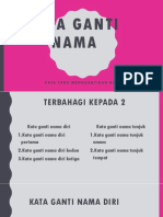 Kata Ganti Nama