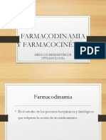 Farmacodinámica - y - Farmacocinética