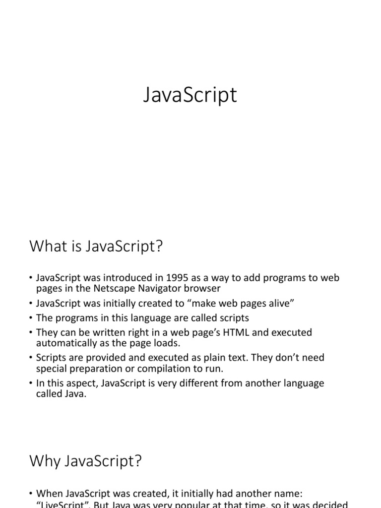 Javascript PDF | PDF | Java Script | World Wide Web
