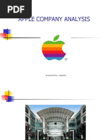 Apple Company Analysis: Presented By: Vagmita