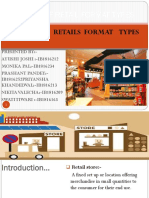 Analysis of Retail Formate Types