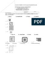 Fourth Monthly Test