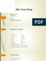 Bed Site Teaching DHF