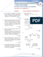 Ii Simulacro - Solucionario 3ro