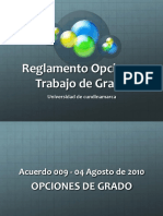 Reglamento Trabajo de Grado