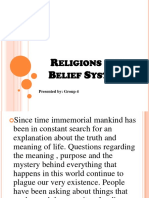 Religions and Belief Systems Explained