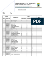 Daftar Nilai Siswa