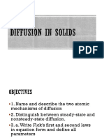 Diffusion in Solid