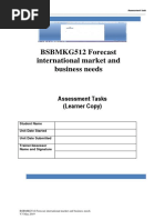 satish BSBMKG512 Forecast international market and business needs - AT.docx