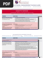 2018-19 Pacing Guide Eighth Grade Social Studies - Us History