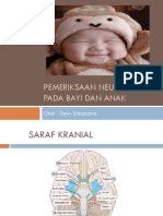 Pemeriksaan Neurology Pada Bayi Dan Anak
