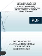 Informe de Válvulas