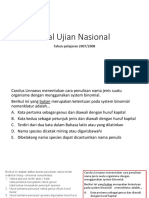 Soal Ujian Nasional