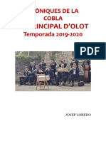 Cròniques de La Principal D'olot (2019-2020)