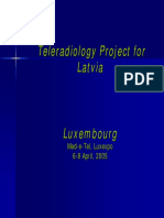 Teleradiology Project For Latvia