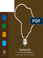 Innovation For Sustainable Development in Africa