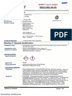 Indulin AA 86 Safety Sheet PDF