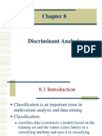 Chapter 8 Discriminant Analysis.pptx