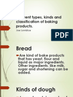 Different Types, Kinds and Classification of Baking