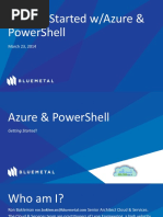 Getting Started Azure Powershell Bostonazuregroup