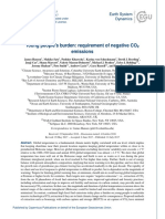 Young Peoples Burden Requirement To Negative CO2 Emissions - J. Hansen 2017 - Earth Systeme Dynamics PDF