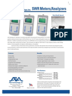 SWR Meters Data Sheet