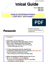 Panasonic Hints For SCSN Board Repair Training Manual PDF