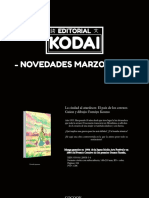 Novedades Kodai Marzo 2020