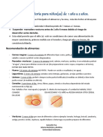 Pauta de Alimentacion 1-2 Años Lista