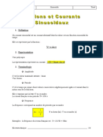 Tension Et Courant Sinusoidal PDF