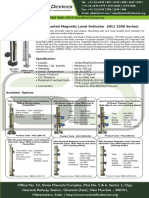SIDE MOUNTED MAGNETIC LEVEL INDICATOR  (MLI 2200 SERIES)