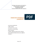 DERECHO INTERNACIONAL DEL AMBIENTE - Ensayo Rubenrammstein