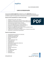 Carta de Presentacion